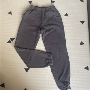 American Eagle Outfitters Charcoal Gray Jogger Track Pants